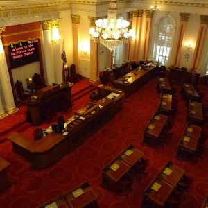 The California Senate Chamber